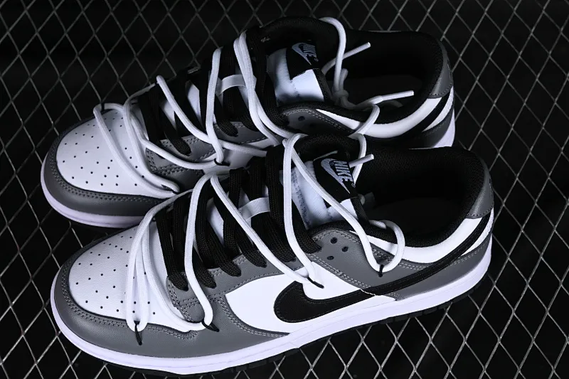 All Categories Nk SB Dunk Series Nk SB Dunk Low Low-top sneakers Nk SB Dunk Low Strap white and gray SB low-top sports and leisure sneakers DD1503-101